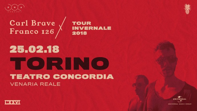 Spazio 211: Carl Brave x Franco 126, annunciata seconda data il prossimo 02 febbraio - Concerto dei Pinguini Tattici Nucleari è Sold out - 